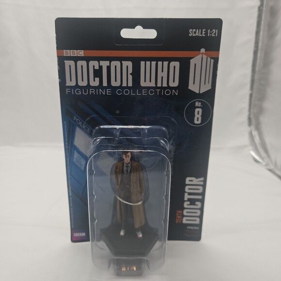 DOCTOR WHO Figurine Collection No. 8 Tenth Doctor Sealed - Picture 1 of 12